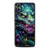 Cartoon Dragon Case for Samsung Galaxy S24 S23 S22 S20 S21 FE Ultra S24 S23 S10 S10E S9 S8 Plus 5G Silicone Phone Cover Capa Bag