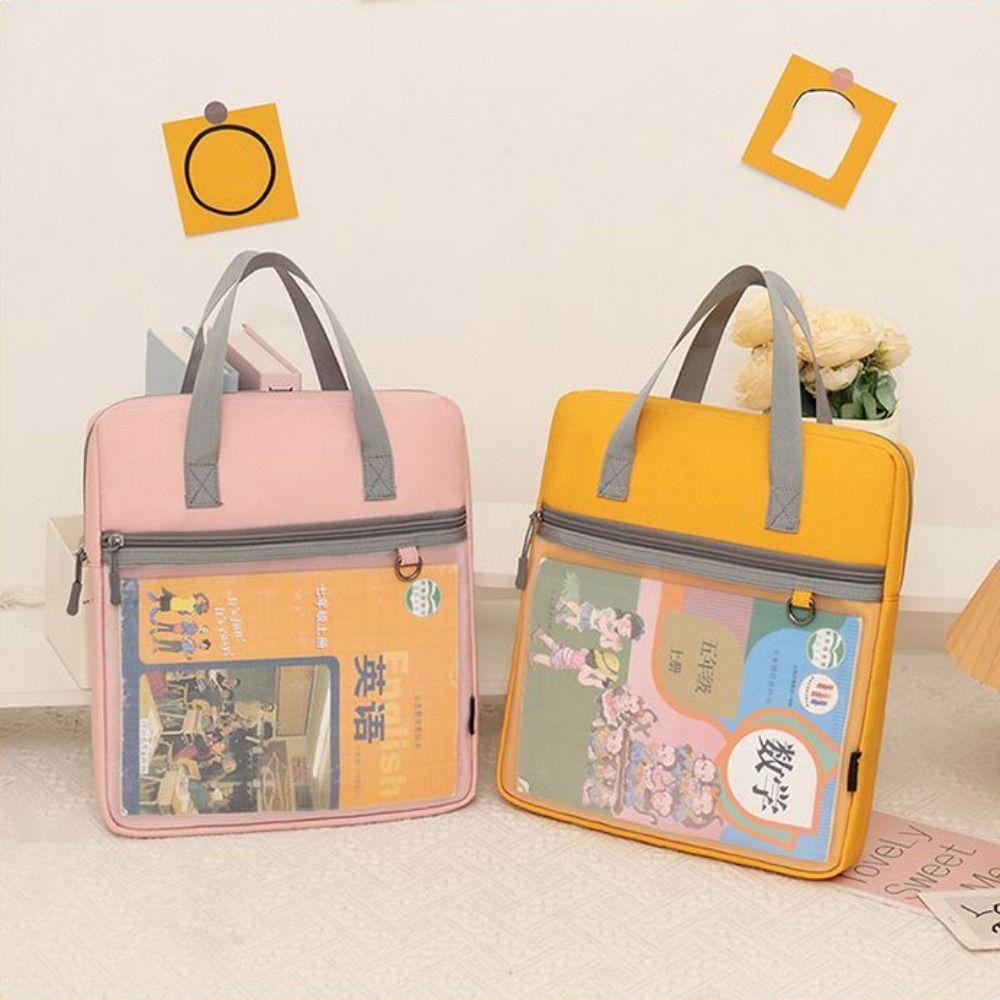 Oxford cloth File Bag Multifunctional Document Bag New Data Storage Bag  School Office Supplies