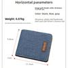 Men's Short Wallet Student Japanese And Korean Version Casual Wallet Horizontal Ultra-Thin Simple Ticket Clip