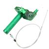 Universal 22mm Motorcycle Throttle Grip Off-Road Dirt Bikes Adjustable Twist With Visual Fuel Indicator 7 Colors