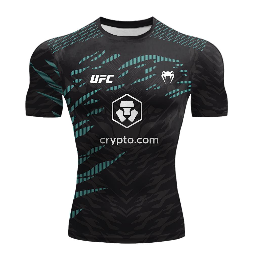 The New Summer Bestseller of UFC Fighting Fan T-shirts Large-sized Boxing Extreme Sports T-shirts for Men Quick-drying Tops