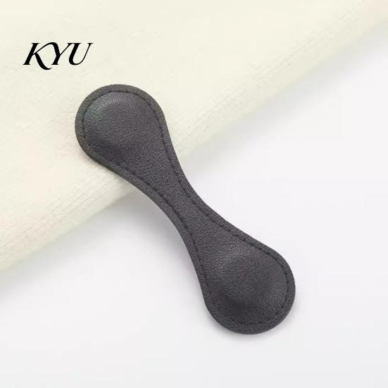 Elegant Sleeve Roll Holders Faux Leather Magnetic Shirt Clips, Multi-use Clips for Trouser Hem Jeans Clothes, Reusable Rolled Cuffs Pants Bookmarks