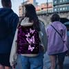 Mushroom Print Rucksacks for Boys/Girls Children Best Gifts 2D Flat Animated Laptop Bags Teenage Rucksack Outside Leisure