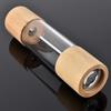 Manual Pepper Grinder Multifunctional Efficient Grinding Oak   Acrylic Pepper Mills Shakers