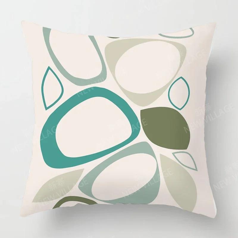 

Скандинавский осенний домашний декор осенняя наволочка для диванной подушки современный x x x x геометрия 66x66cm светло-коричневого