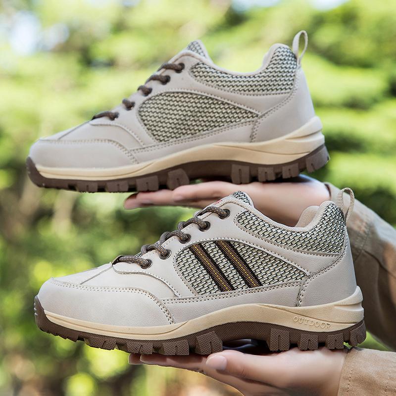 TUINANLE Zapatillas de Senderismo para Mujer Zapatillas de Exterior Resistentes al Desgaste Hombres Zapatillas de Trekking Caminar Caza