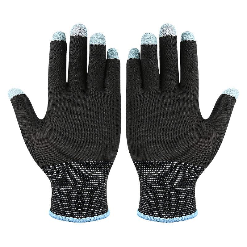 1Pair All Finger Operations Gaming Gloves Providing Accurate Screen Interaction For Mobile Devices For Winter Warmth