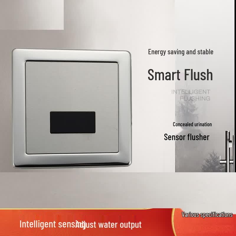 Zhi Shi Concealed Urinal Sensor Flusher Kit