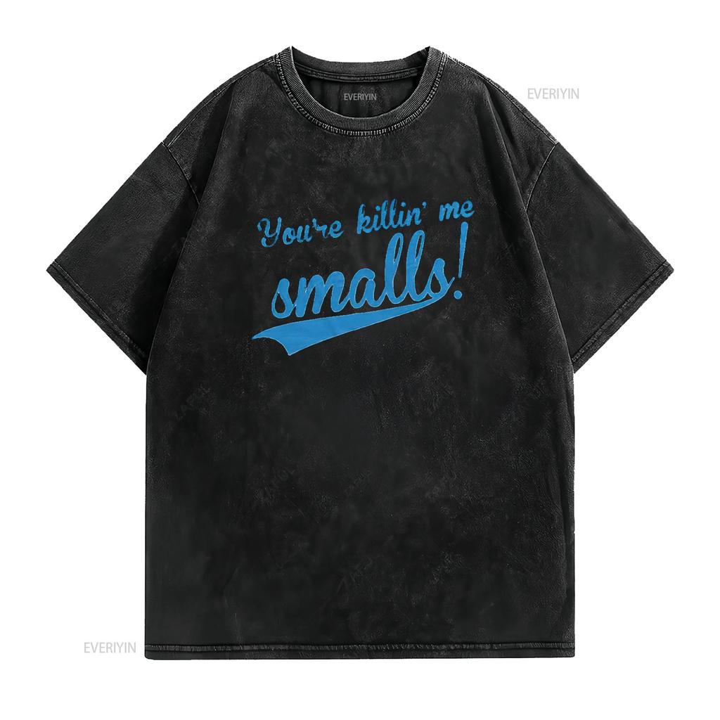 You re Killing Me Smalls T Shirt Black X Large vintage Washed Breathable Stylish streetwear Casual fashion Comfortable Soft