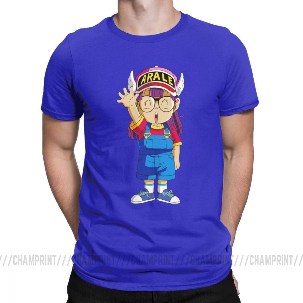Dr Slump Men T Shirt Arale Funny 100 Cotton Short Sleeve Tees O Neck T Shirt