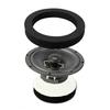 1/2Pcs 14cm Inner Diameter Car Speaker Foam Ring Car Door Audio Cushion  Bass Enhancement
