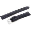 Seiko Band 20mm Cowhide Men's Black Black Watch Strap with Seiko Care Instructions RS03C20BK