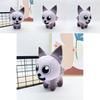 Adorable Garn47 Gray Cat Plush Toy Soft Stuffed Animal For Collectors And Gifts