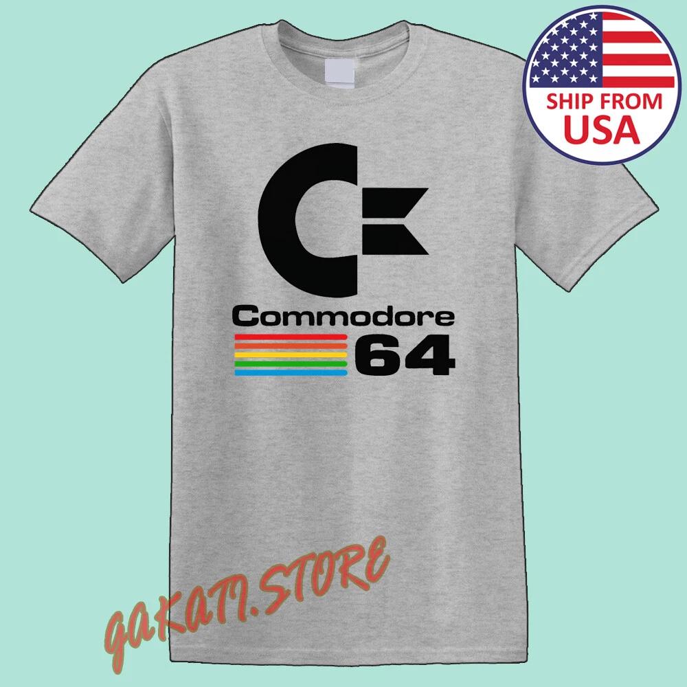 Commodore 64 Men s Grey Size S-5XL 3XL