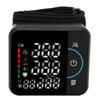 Wrist Blood Pressure Monitor Digital LED Display Rechargeable Automatic BP Monitor Machine with 180 Readings Memory