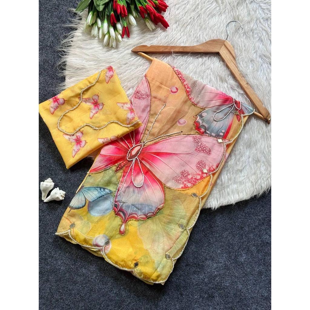 Newly Launched Trending Butterfly Designer Saree