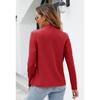 Women's Lightweight Solid Color Long Sleeve Casual Jacket | Versatile Fashion Outerwear for Formal & Everyday Wear