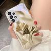 Abstract Ginkgo Leaves For Samsung Galaxy S10 4G S20 11E 30 S21 22 S24 Fe Pro S23 S25 Ultra 5G S9 Tempered Glass Phone Case