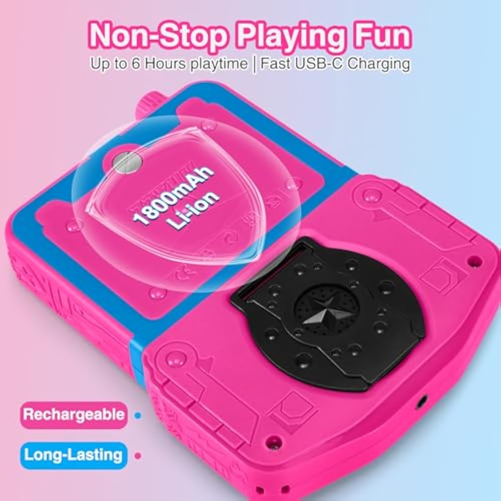 Portable Game Console for Kids, Retro, 220 Types, Built-in Portable Main Unit, Kids Toy, 3.5 inch...