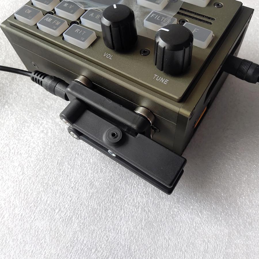 Nouvelle Clé Automatique à Double Palette Radio Ondes Courtes CW Code Morse Base Magnétique Noir