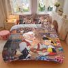3pcs Pinocchio Printed Quilt Set Soft and Comfortable Quilt Cover for Bedroom, Guest Room S080