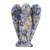 1pcs Hand Carved Natural Stone Comforting Crystal Figurine Angel Gemstone Decor  Home Decor