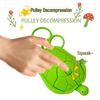 Talking Turtle Button-Press Decompression Keychain Toy for Kids