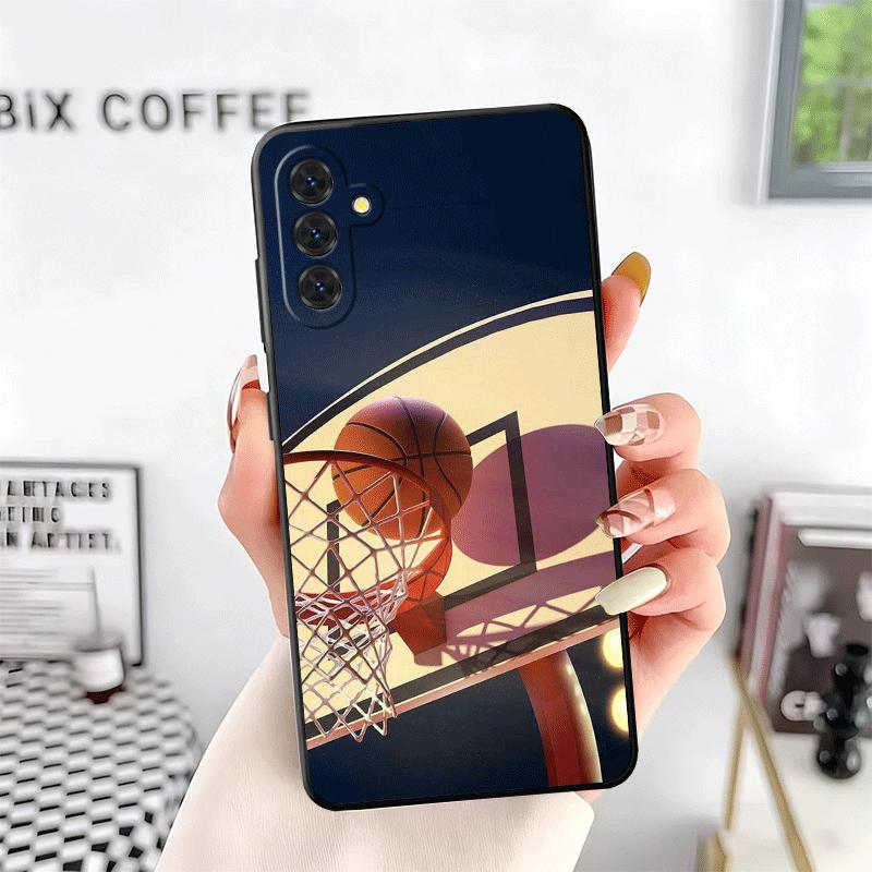 Basketball Basket Sports Soft Phone Case for Samsung A17 A37 A57 A16 A26 A36 A56 A15 A25 A35 A55 A14 A24 A34 A54 A13 A23 A33 A53