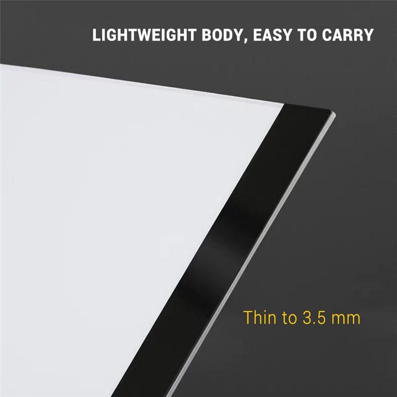 217*335*3.5mm A4 Copy Station Linyi Taiwan LED Drawing Board