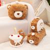 Cute Heart Bear Plush Toy - Soothing Teddy for Birthday, Cushion, or Sleep Companion