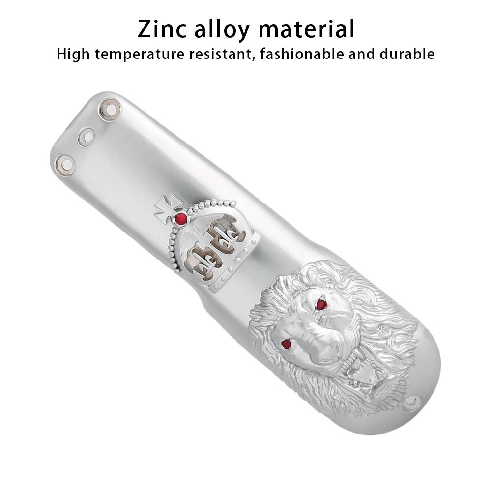 Capa Frontal para Máquina de Cortar Cabelo Profissional Cortador de Cabelo Elétrico Aparador Carcaça Protetora para Cabeça Animal WAHL Prata