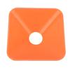 10Pcs Center Hole Marker Cone Base Square Training Cones Training Marker Disc  Agility Practice