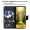 For Samsung Galaxy A15 4G Case Pattern Printing PU Leather Wallet Phone Cover