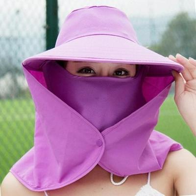 Women's Summer Sun Hat with Anti-UV Protection for Cycling and Outdoor Activities