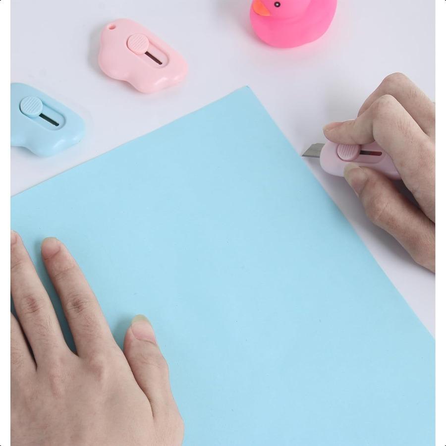 

Мини-нож-коробка 6 штук, нож-облако, нож для вскрытия писем, вскрыватель коробок, подходит для офиса, дома, школы, канцтовары, поделки своими руками; United States