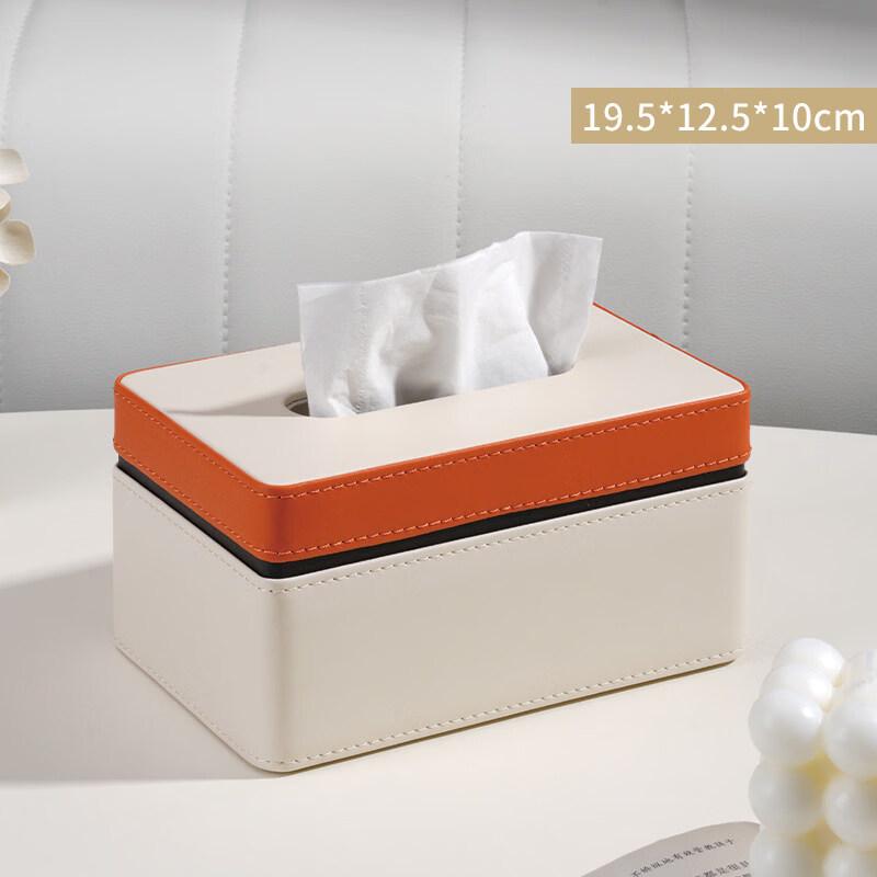 Yuzhuxun Leather Multi-functional Desktop Tissue Box