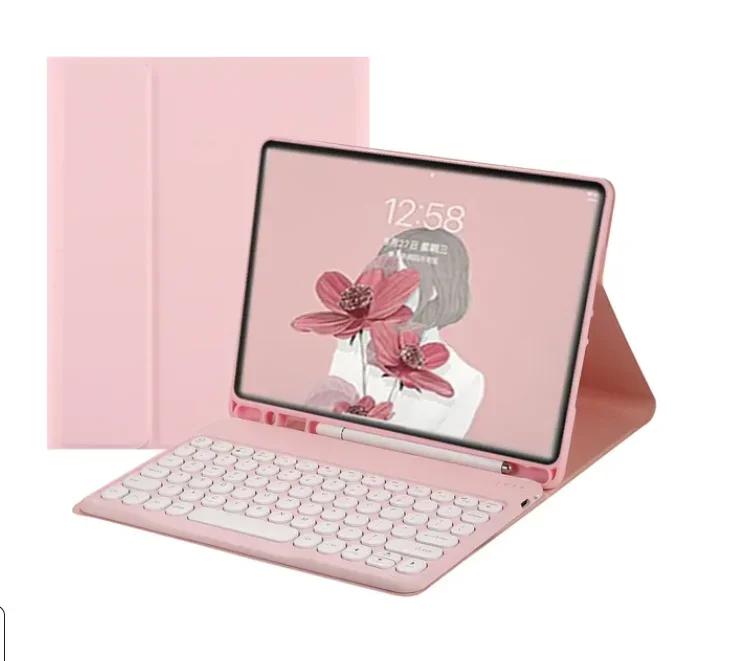 Wireless Magic Bluetooth Keyboard for IPad Air 6th Case 11 Russian Korean Hebrew Arabic Spanish Keyboard Tablet Cover Funda