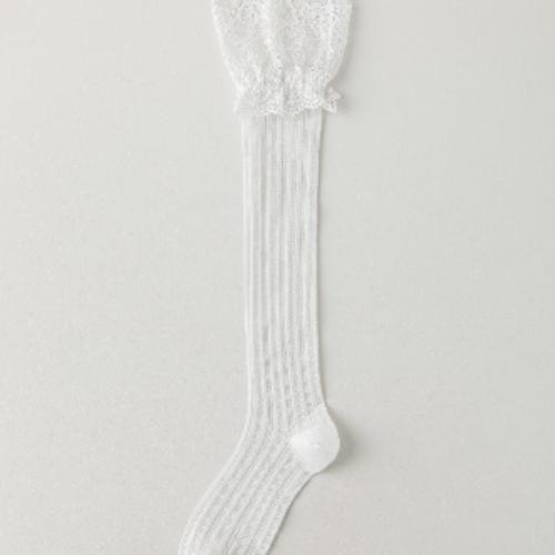 

Japanese Style Lace Ruffle Socks Thigh High Stockings JK Sweet Girls Long Socks Stocking Lolita Kawaii Knee High Socks Stockings One Size