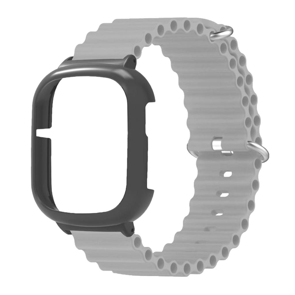 Watch Band Watch Adjustable Wristband Watch Silicone Strap with Built in PC Case Fashionable Adjustable Wristband for Honor 4