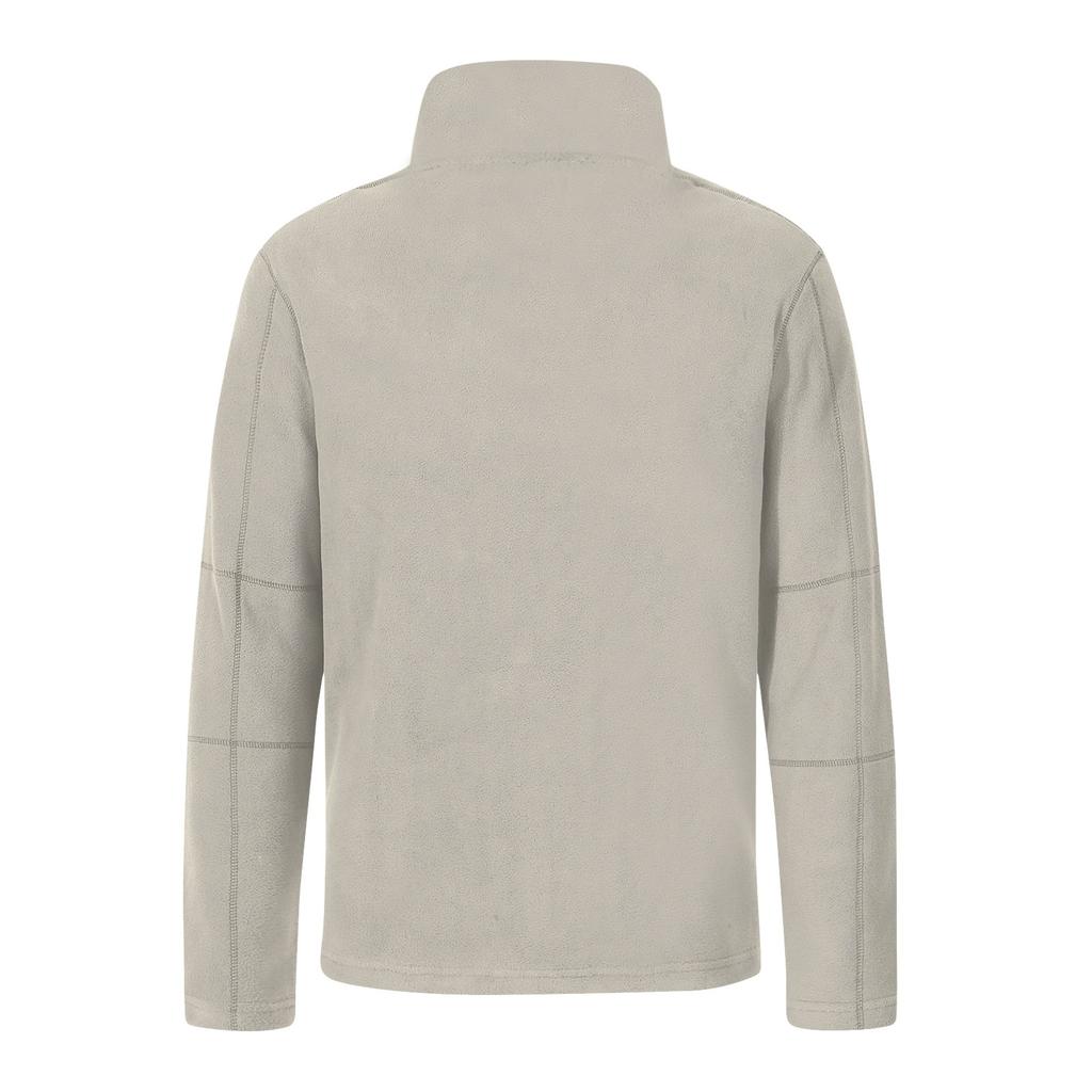 Men's Half-Zip Pullover with Stand Collar Long Sleeve Casual Sweatshirt for Fall Winter