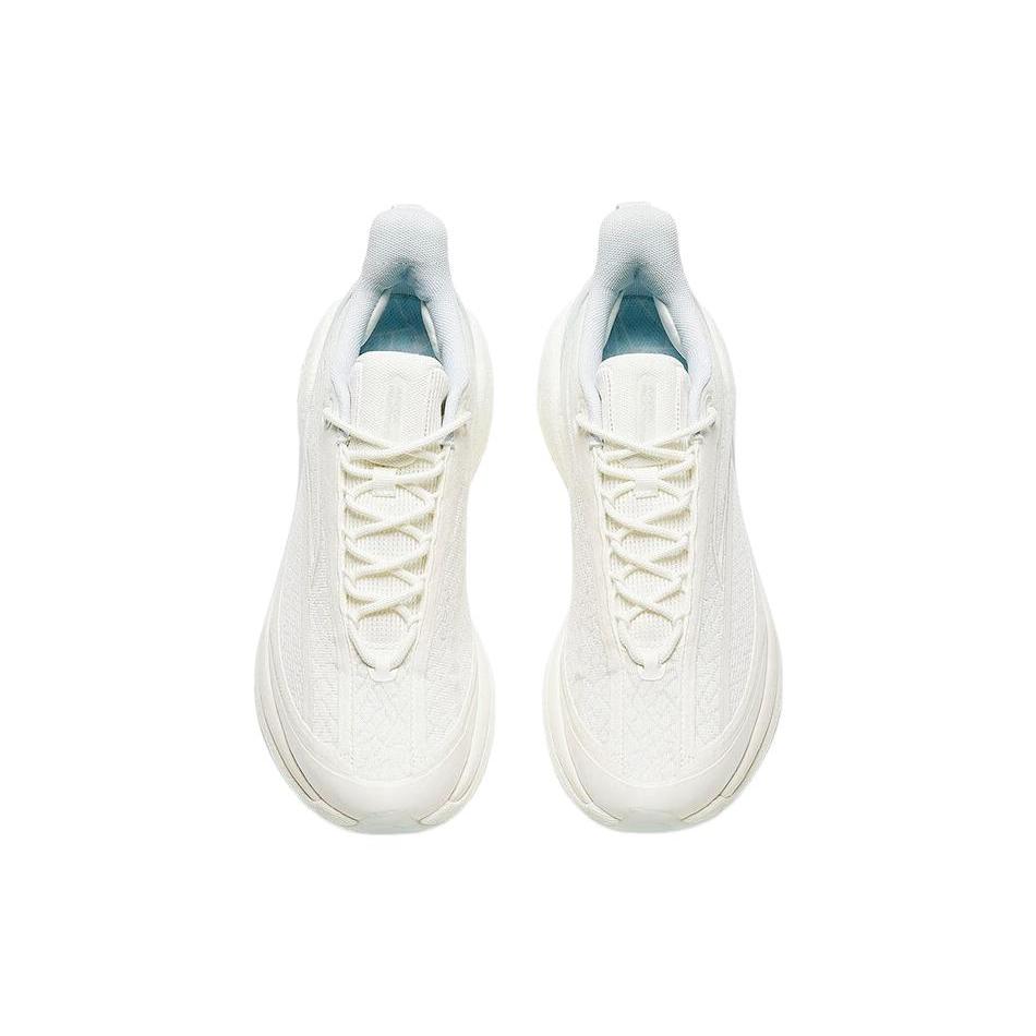 New Anta C37 Series C37 Slip Resistant Low Top Running Shoes Women's White Gray 922345537-2