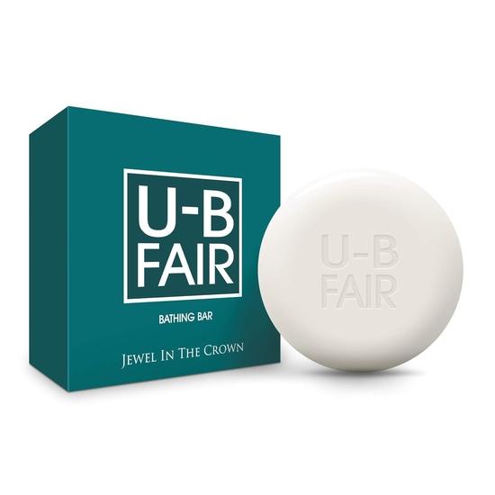 

U-B Fair Мыло для ванны Питающее Вашу кожу ежедневно глицерином, алоэ вера, кокосовым маслом и миндальным маслом | Мыло для ванны 150 г (Пакет из 1)