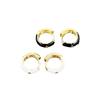 Manufacturer Supply Niche Design Earrings Black And White Drop Glaze Ear Buckles Advanced Sense Starlight Earrings Spot