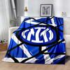Inter Milan Blanket Durable Comfort Perfect For Bedding Couch Picnics Four Seasons Universal Stylish Decor Ideal Gift For Birthday Valentine'S Day
