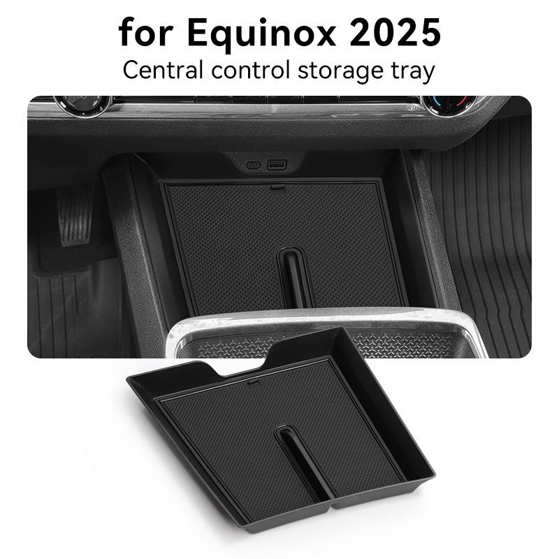 Suitable for 25 Chevrolet Equinox Explorer central control pallet truck storage box car interior storage box
