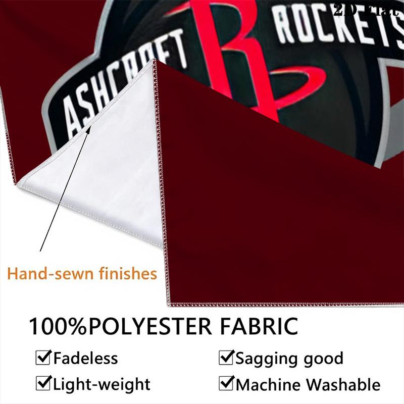 Rockets Basketball Team Logo Print Bedding 1 Duvet Cover 2 Pillowcase Without Core Duvet Cover And Pillowcase Christmas Birthday Gift