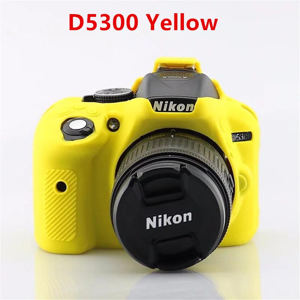 Soft Silicone Armor Camera Body Case For Nikon D600 D610 D7100 D7200 D7000 D5500 D5600 D7500 D5300 D750 D5200 Protective Cover