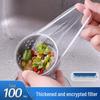 Large Disposable Kitchen Sink Drain Filter Mesh Bags - Anti-Clog Vegetable Washing Strainers