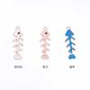 Epoch Animal Fish Bone Keychain Pendant Accessory Accessories