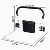 Carbon Steel Elderly Bedside Armrest Foldable Widened Pregnant Women Armrest Frame Household Stand Up Assistance Tool